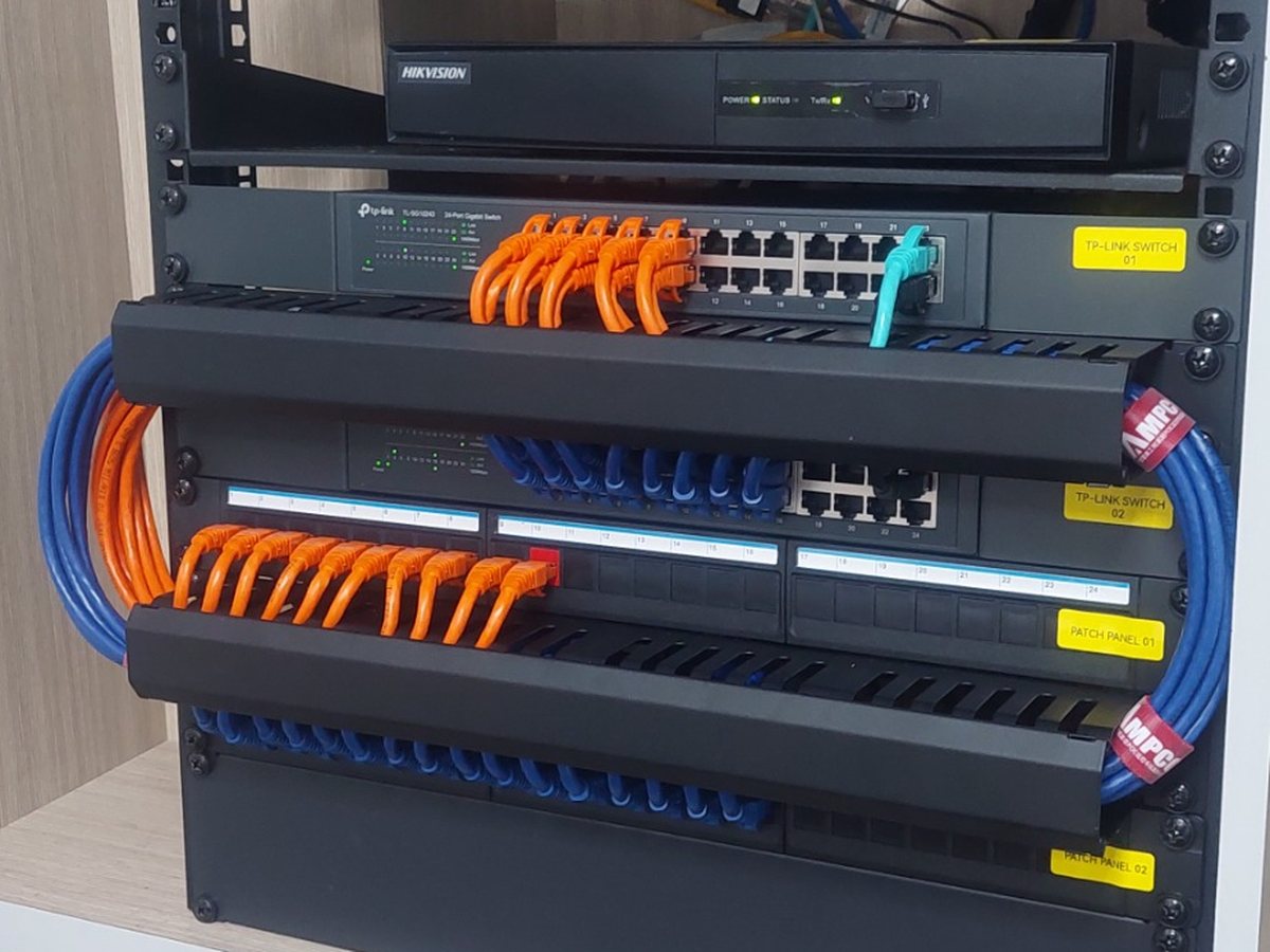 Structured Cabling & Network Rack Installation